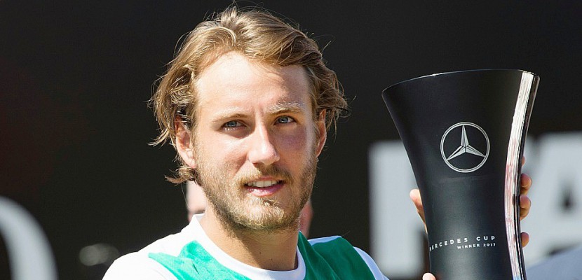 Tennis: à Stuttgart, Lucas Pouille décroche le 3e titre de sa carrière
