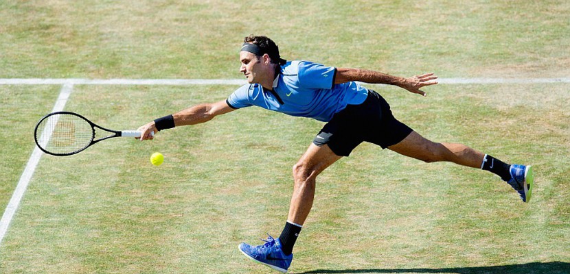 Tennis: Federer peaufine à Halle sa préparation pour Wimbledon