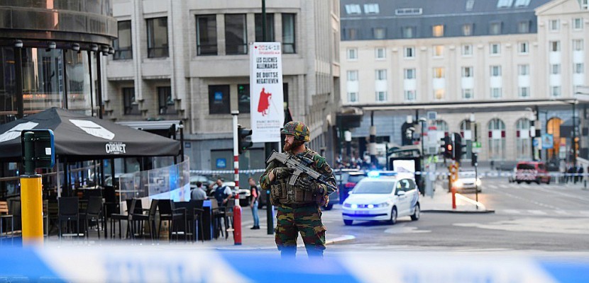 Explosion dans une gare de Bruxelles, "l'auteur présumé abattu"