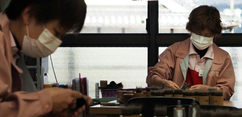 Japon: Kumano, la cité des pinceaux de maquillage