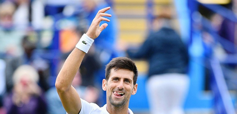Tennis: Djokovic atteint les demi-finales à Eastbourne