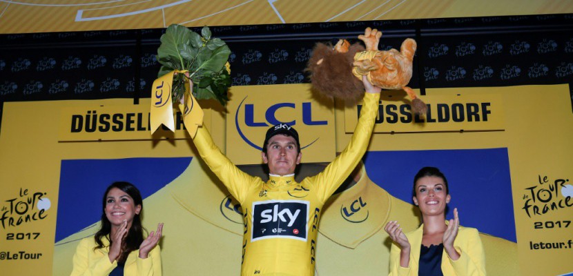 Tour de France: Thomas maillot jaune, Froome très bien placé