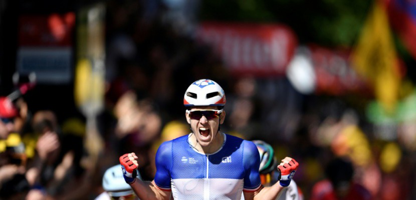 Tour de France: première victoire de Démare dans la 4e étape