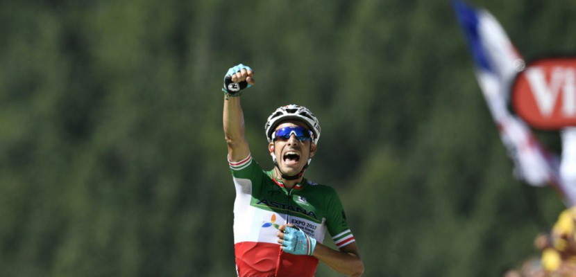 Tour de France: Aru remporte la 5e étape, Froome en jaune