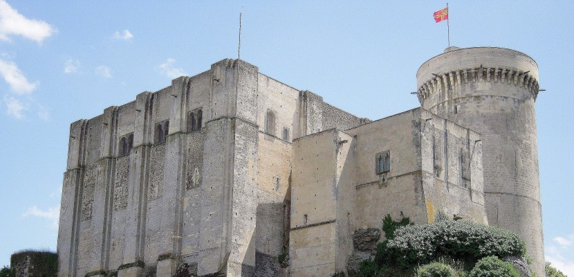 Monument. Le château de Guillaume le Conquérant à Falaise