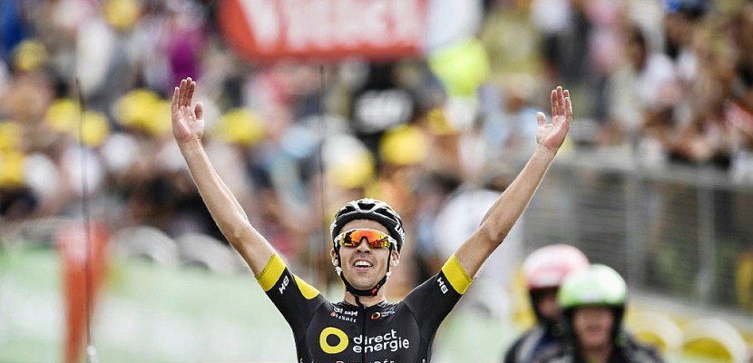 Tour de France: Calmejane vainqueur en solitaire de la 8e étape