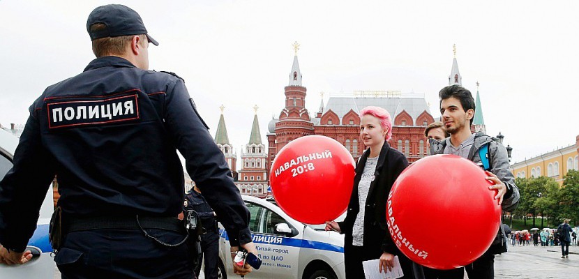 Russie : 70 partisans de l'opposant Navalny arrêtés à Moscou