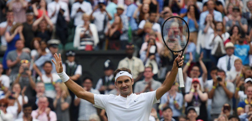 Wimbledon: Federer écarte Mischa Zverev et accède aux 8e