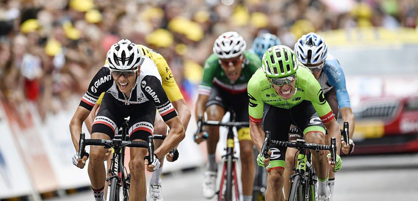 Tour de France: Uran gagne la 9e étape, Froome reste en jaune
