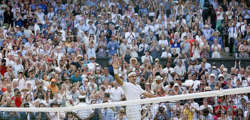 Wimbledon: Federer écarte Dimitrov et va en quarts