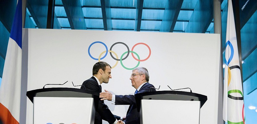 JO-2024: le monde a besoin des "valeurs de l'olympisme", souligne Macron