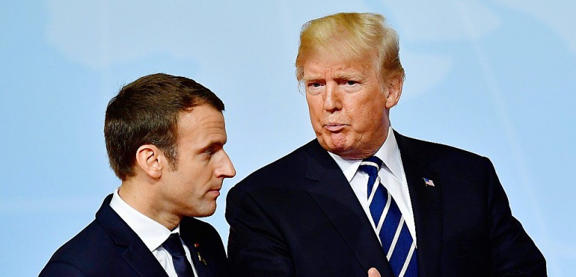 Trump, en difficulté à Washington, reçu en grande pompe à Paris
