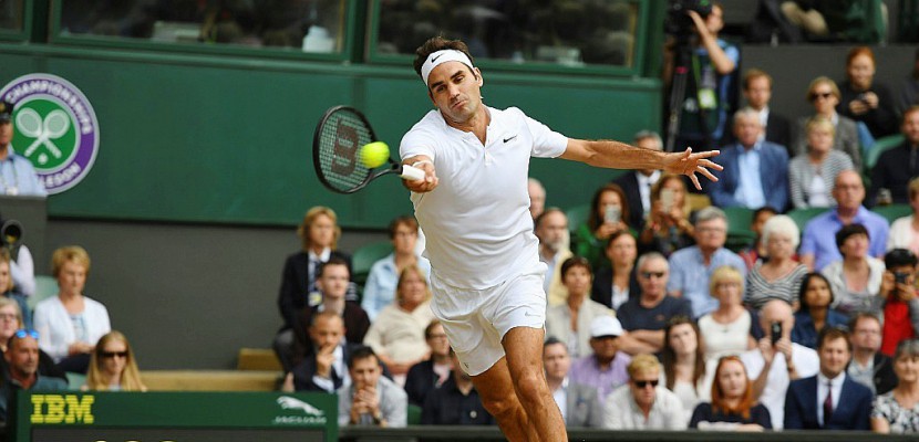 Wimbledon: Federer bat Berdych et décroche une 11e finale