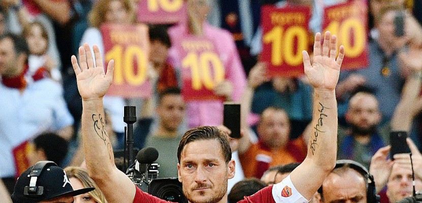 Italie: Francesco Totti, l'icône de l'AS Rome, annonce sa retraite sportive