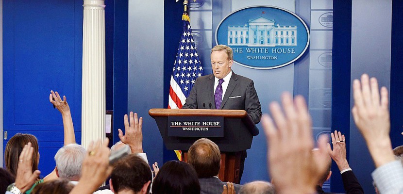 Sean Spicer, porte-parole de la Maison Blanche, démissionne