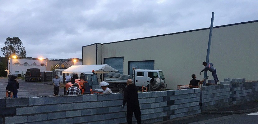 Le mur anti-migrants près de Tarbes a été détruit