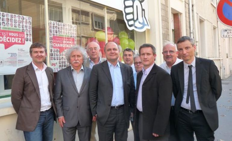 Pour Hollande : cinq adjoints caennais et deux maires