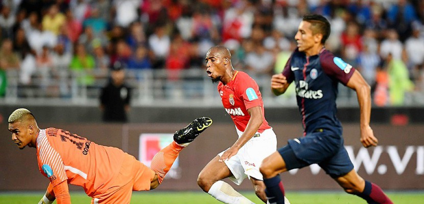 Trophée des Champions: à la mi-temps, Monaco mène 1-0 face au PSG