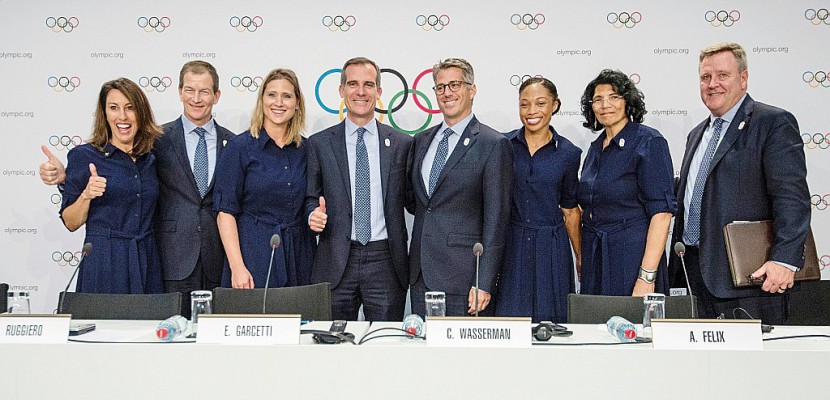 JO: accord Los Angeles-CIO pour 2028, vers des Jeux à Paris en 2024