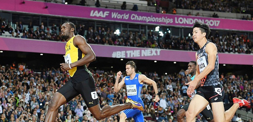 Athlétisme: Bolt passe en demies du 100 m sans trembler, tout comme Gatlin