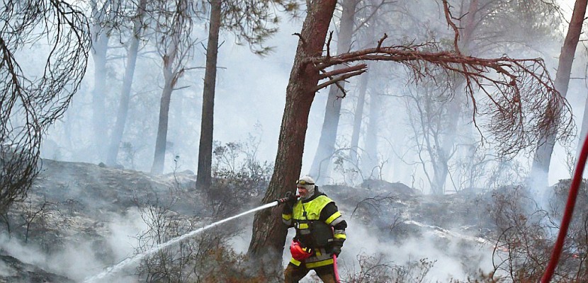 Feux: un homme soupçonné d'avoir volontairement provoqué 16 incendies en garde à vue