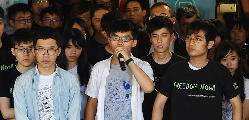 Les leaders de la "révolte des parapluies" de Hong Kong condamnés à des peines de prison