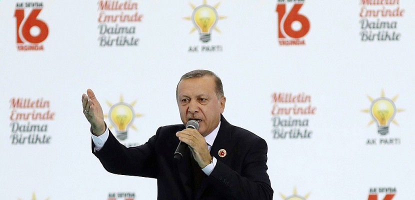 Erdogan appelle les Turcs d'Allemagne à voter contre la CDU, le SPD et les Verts