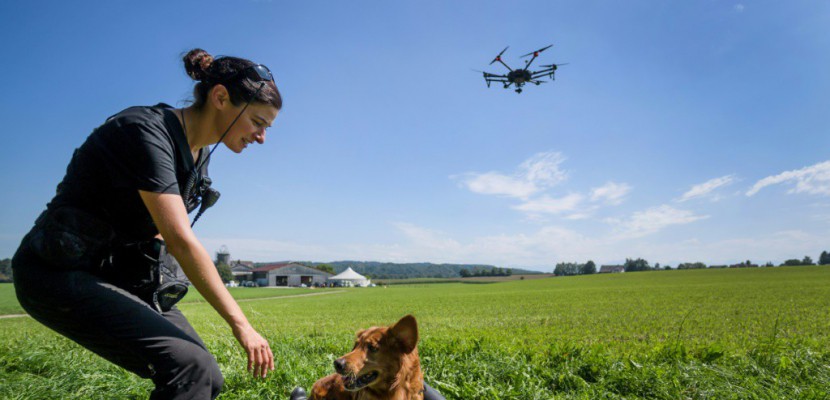 Suisse: des drones aux côtés des chiens pour les missions de sauvetage