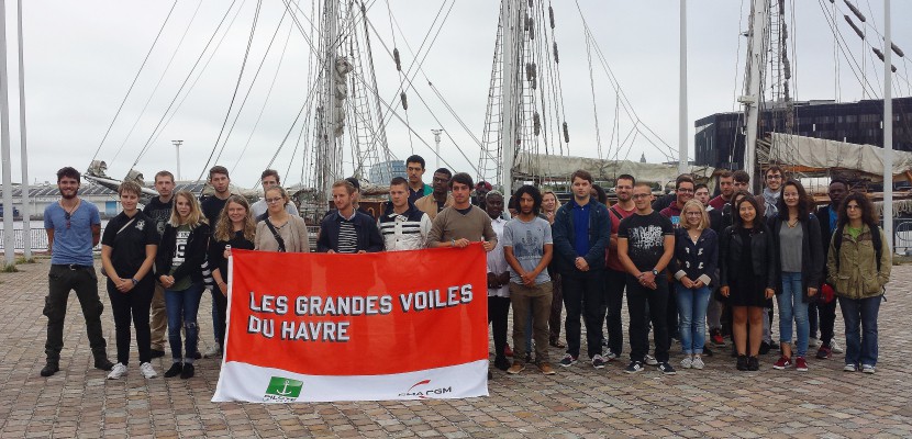 Le-Havre. Un voyage au coeur de grands voiliers pour des jeunes du Havre