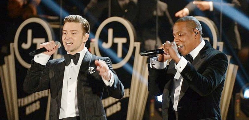 Hors Normandie. Jay-Z et Justin Timberlake pour faire le show lors du concert de la finale du Super Bowl