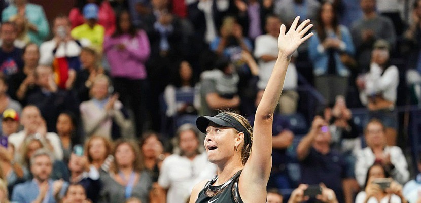 US Open: Sharapova offre à New York une soirée de gala