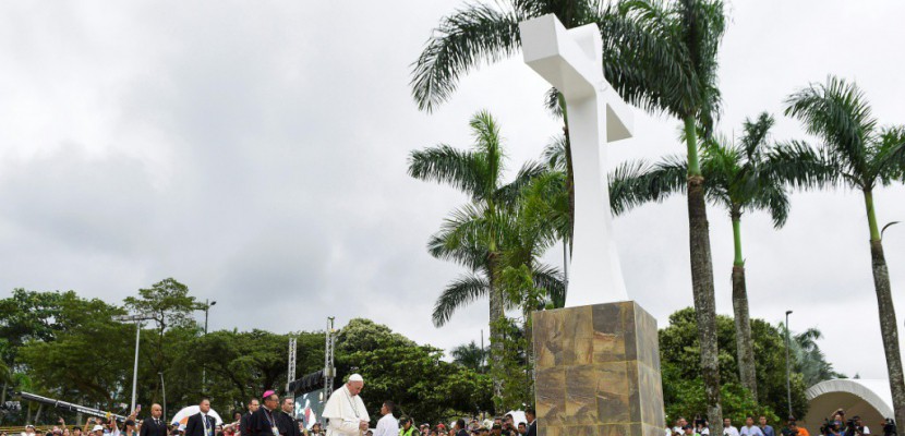 Victime mais prête au pardon: le pape et la douleur de la Colombie