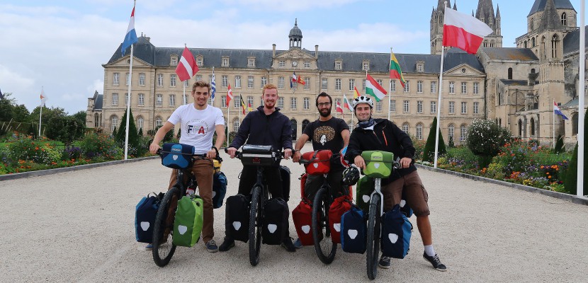 Caen. En un an, ces étudiants de Caen vont traverser 22 pays à vélo