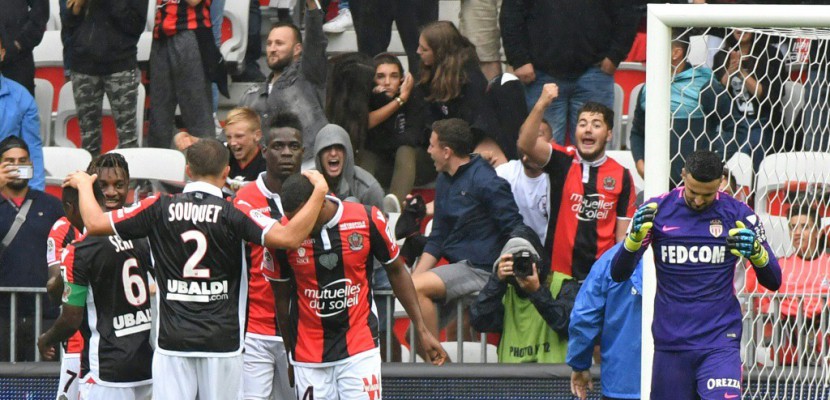 Ligue 1: Monaco chute lourdement à Nice, Amiens sort de la zone rouge