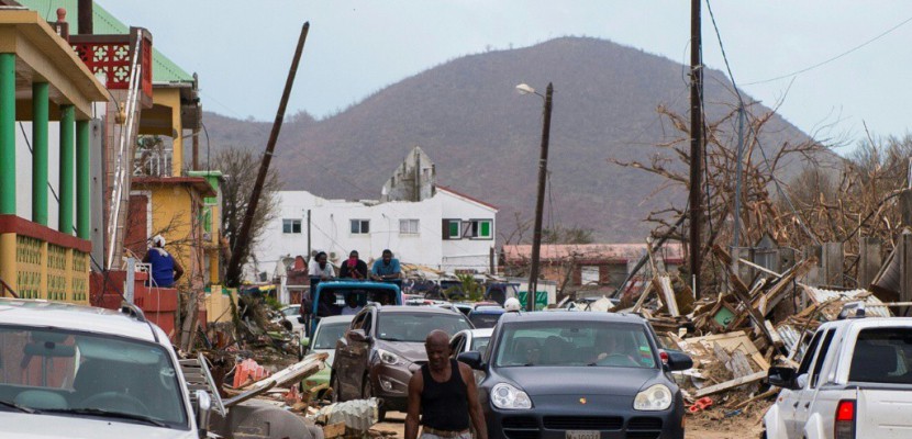 "Soulagement de fou" à Saint-Martin, épargnée par l'ouragan José