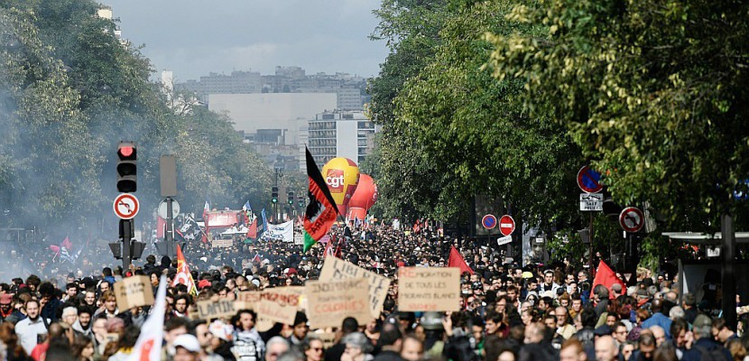 Réforme du code du travail: 60.000 manifestants à Paris, selon la CGT