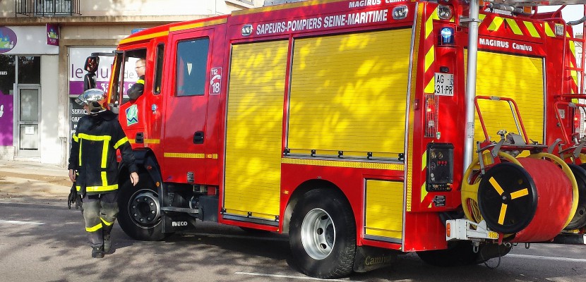 Le-Havre. Incendie au Havre : 20 personnes évacuées de leur immeuble