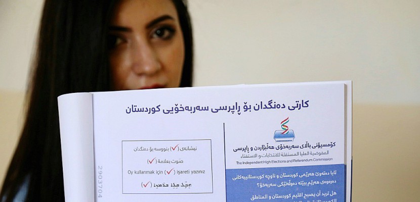 Irak: les Kurdes vont voter sur l'indépendance dans un climat de peur