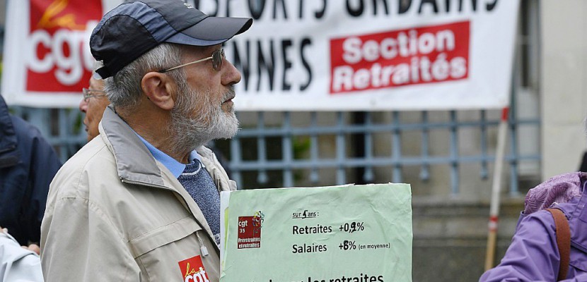 Les retraités dans la rue pour dénoncer la hausse de la CSG
