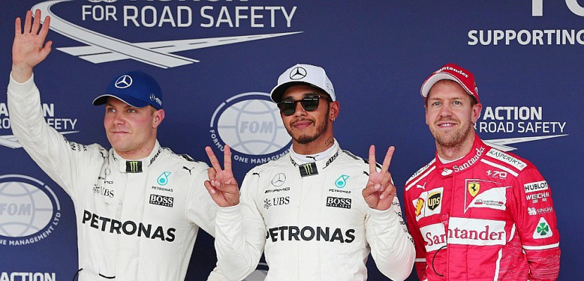 GP du Japon: Hamilton-Vettel en première ligne, attention au départ !