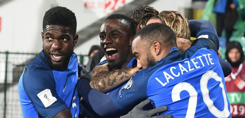 Mondial-2018: la France mène 1-0 à la mi-temps du match contre la Bulgarie