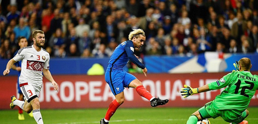 Mondial-2018: la France mène 2 à 1 contre le Belarus à la pause