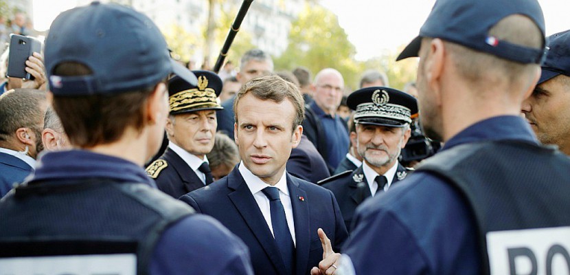 Macron réunit policiers et gendarmes pour leur fixer un cap