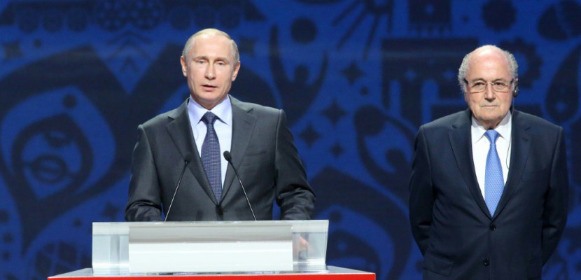 Blatter assistera au Mondial en Russie à "l'invitation de Poutine"