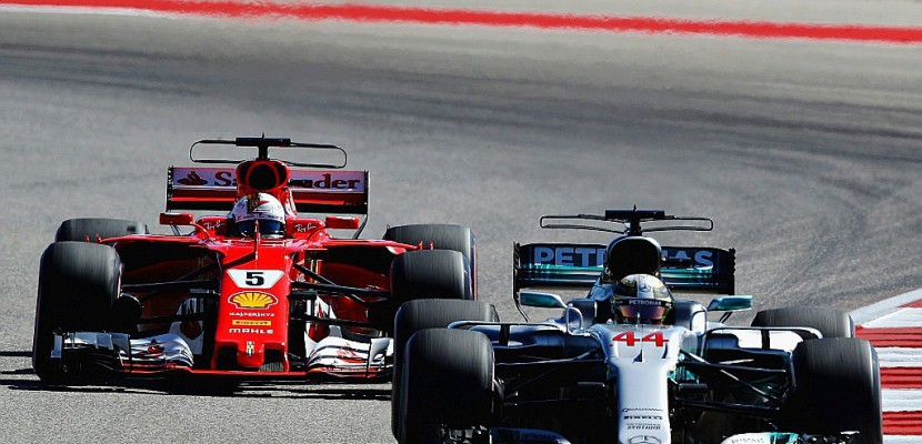 GP des Etats-Unis: Hamilton domine Vettel et se rapproche du titre