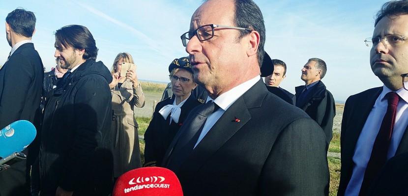 Rouen. Visite surprise de François Hollande à Rouen