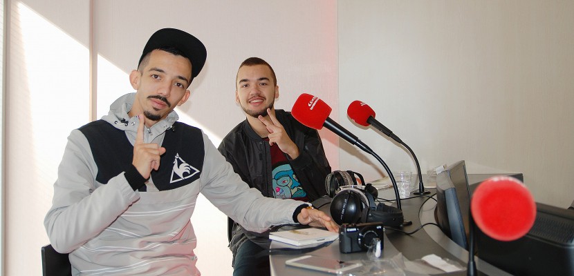 Rouen. Les rappeurs Bigflo et Oli dans les studios de Tendance Ouest à Rouen