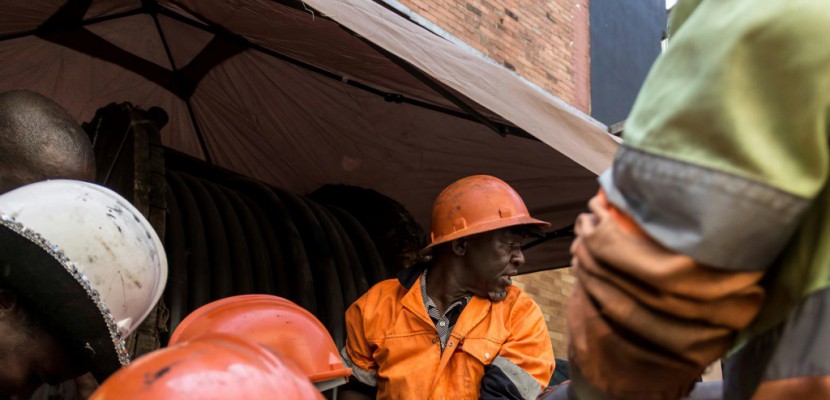 L'onéreuse guerre du cuivre dans les tunnels de Johannesburg