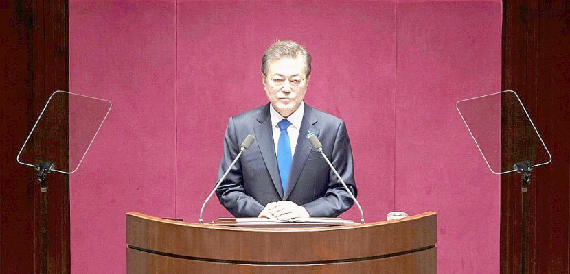 Séoul ne développera pas l'arme nucléaire, annonce le président