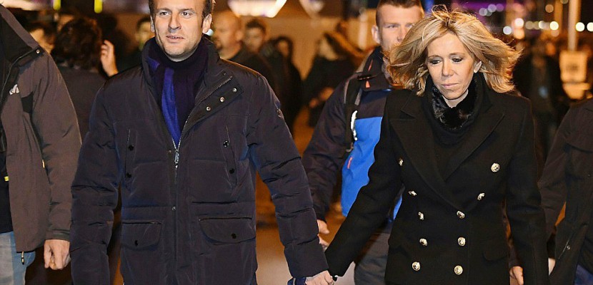 Le-Havre. Emmanuel et Brigitte Macron visitent la Transat Jacques Vabre